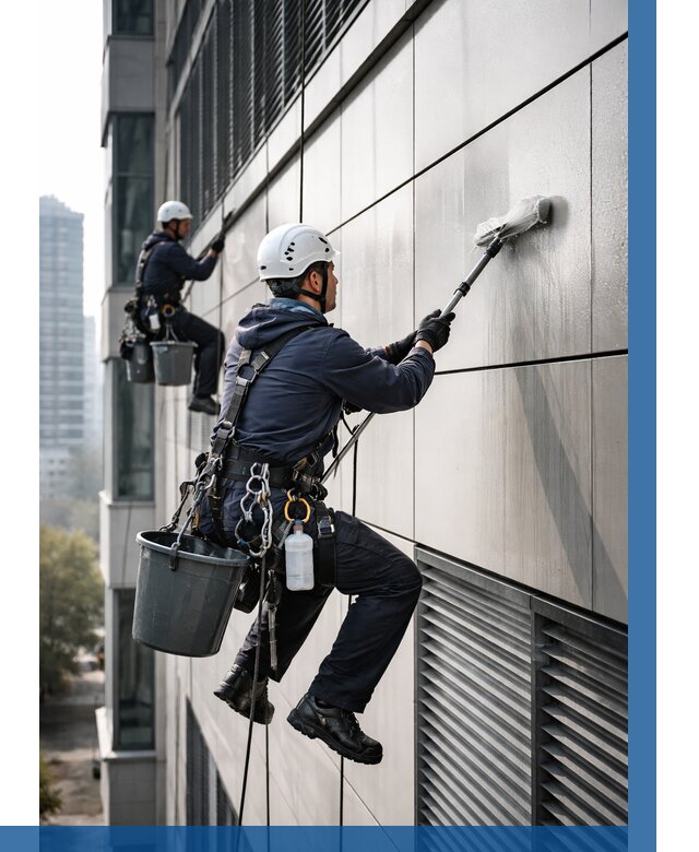 Мойка вентилируемого фасада в Котласе от 259 р. | ВЫСОТНИК-Ктл