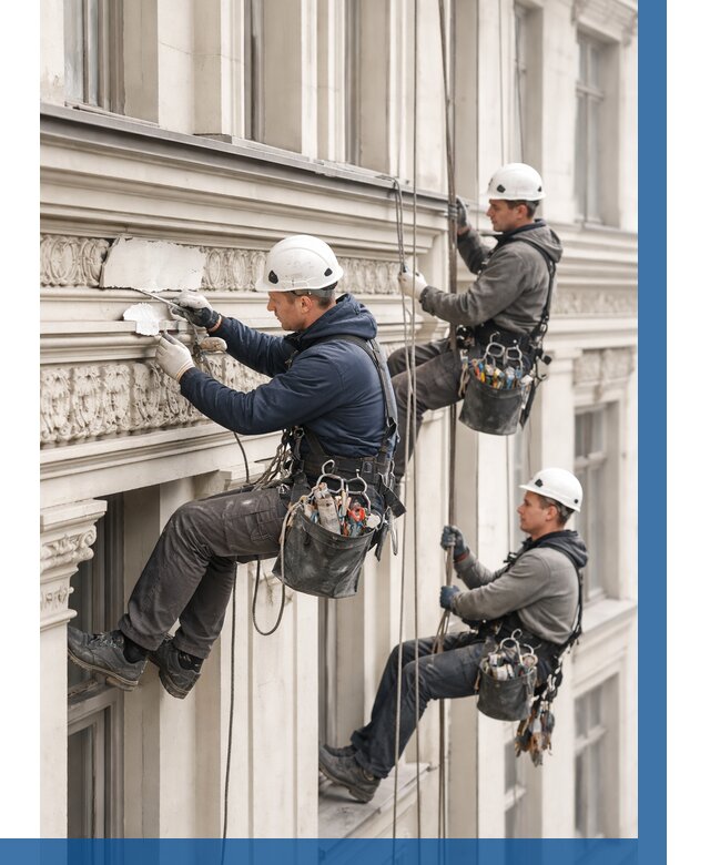 Ремонт карнизов и молдингов в Котласе от 1244 р. | ВЫСОТНИК-Ктл