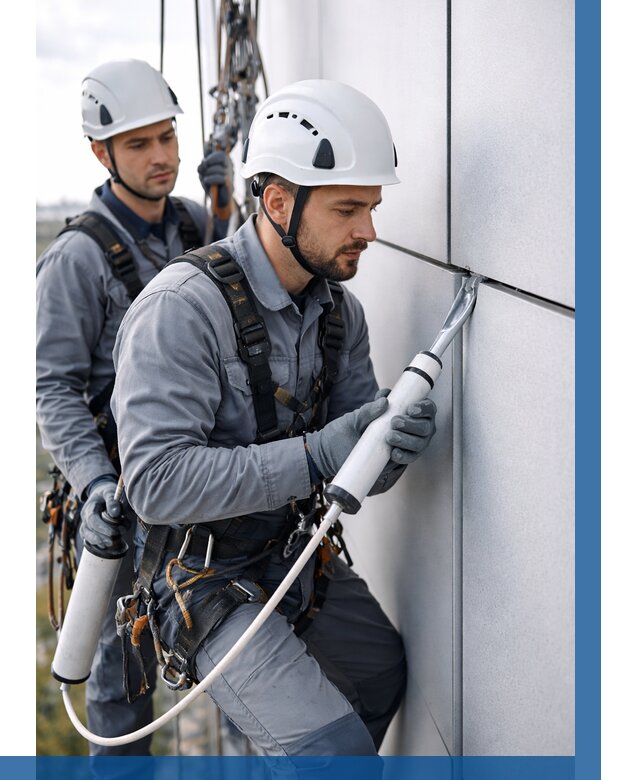 Герметизация швов вилатермом в Котласе от 622 р. | ВЫСОТНИК-Ктл