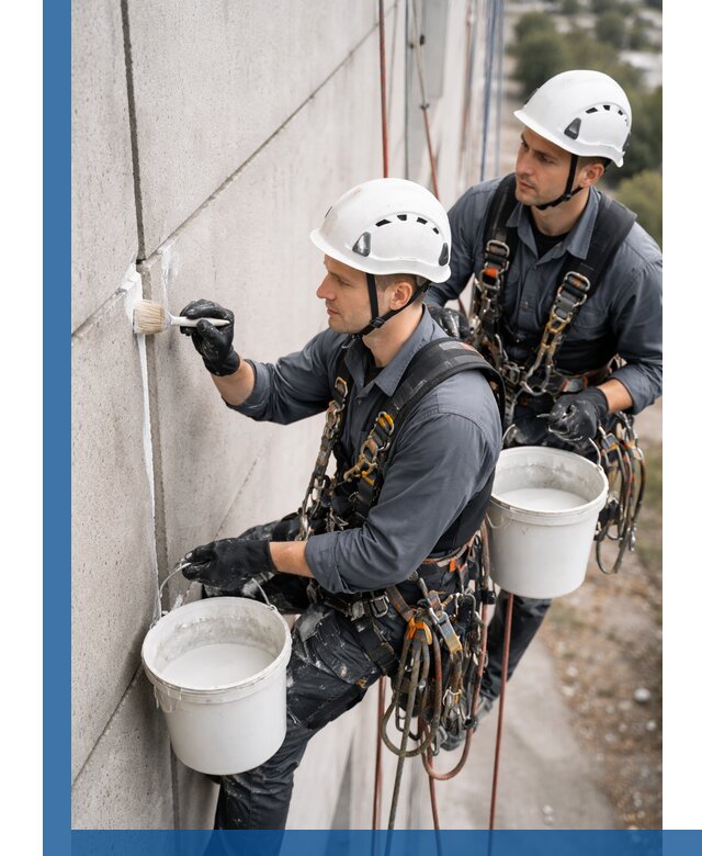 Противогрибковая обработка швов в Котласе для фасадов и кровель