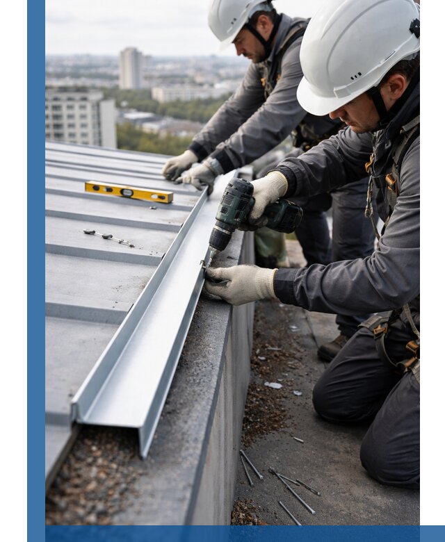Монтаж капельника на кровле в Котласе с гарантией качества