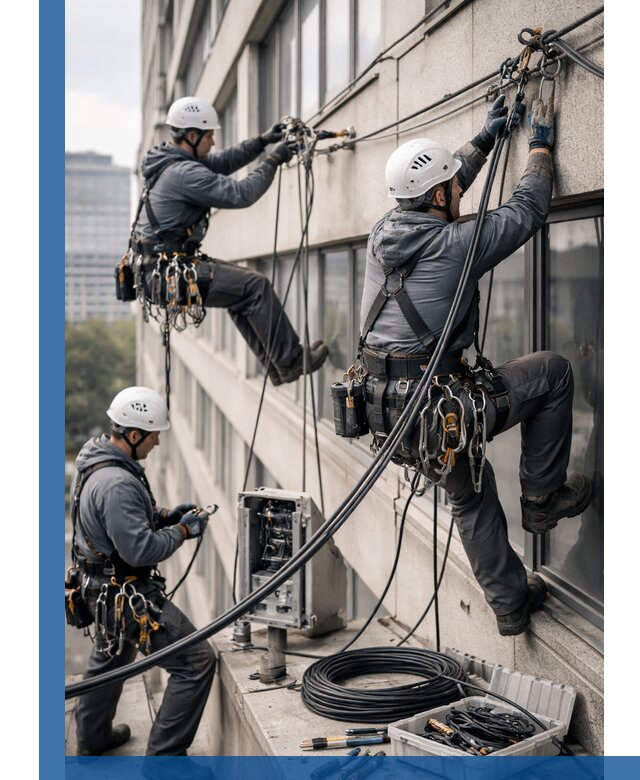 Прокладка оптоволоконного кабеля в Котласе под ключ с тестированием