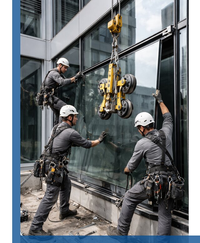 Структурное остекление фасадов в Котласе монтаж и обслуживание