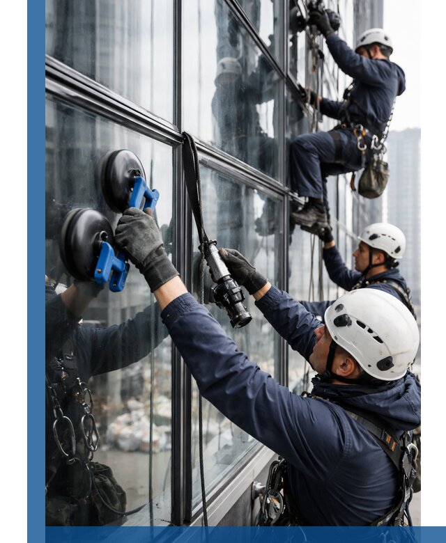 Радиусное остекление фасадов под ключ в Котласе с гарантиями