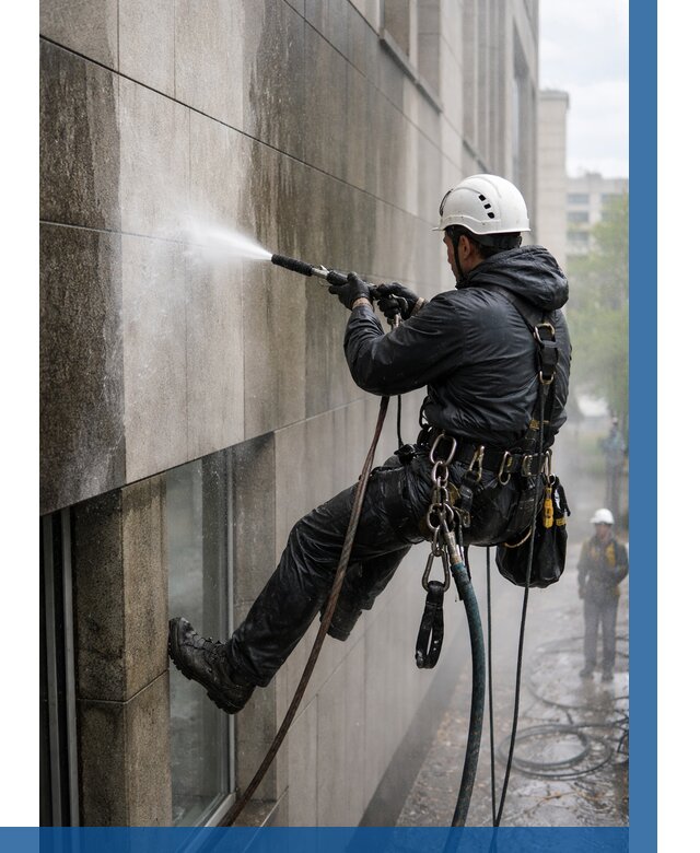 Гидроструйная очистка поверхностей в Котласе от 881 р. | ВЫСОТНИК-Ктл