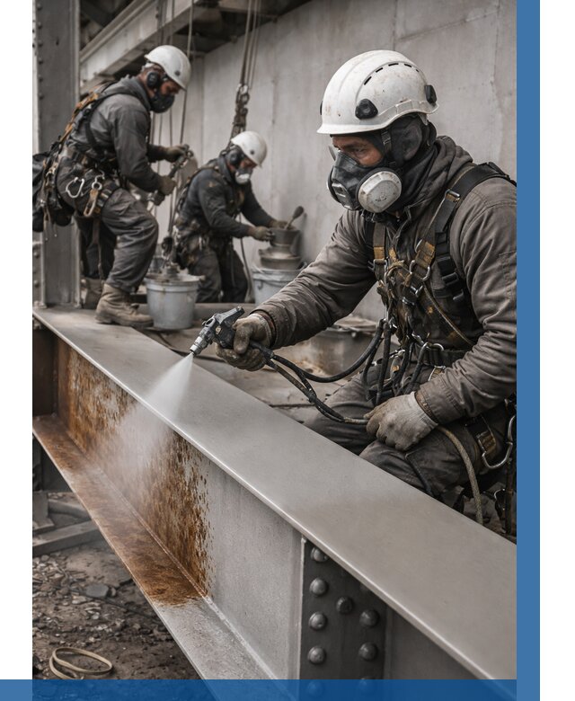 Антикоррозионная покраска металла в Котласе от 725 р. | ВЫСОТНИК-Ктл