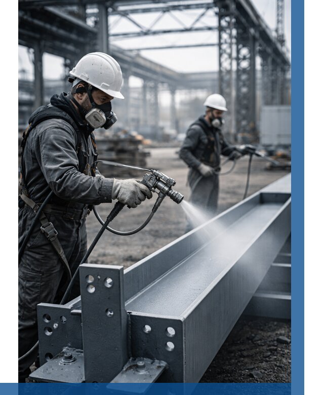 Антикорроз. обработка металлоконстр. в Котласе от 466 р. | ВЫСОТНИК-Ктл