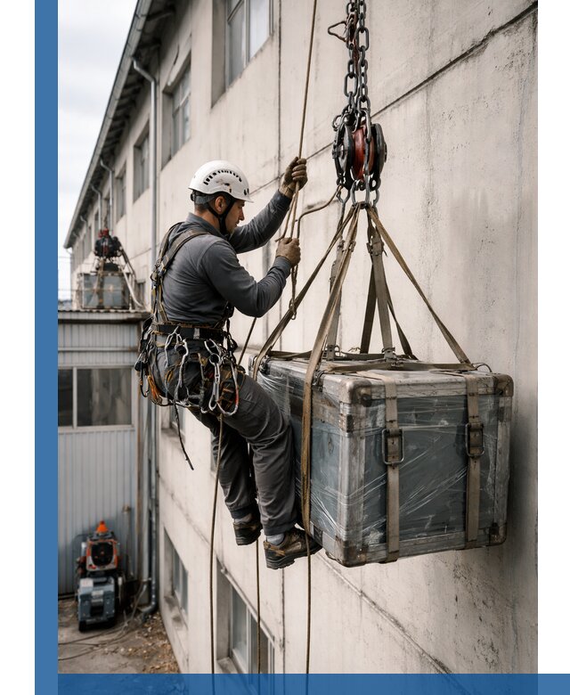 Подъем грузов на высоту в Котласе для промышленных объектов