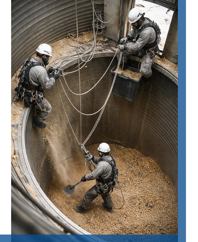 Чистка зерновых бункеров в Котласе от 12436 р. | ВЫСОТНИК-Ктл