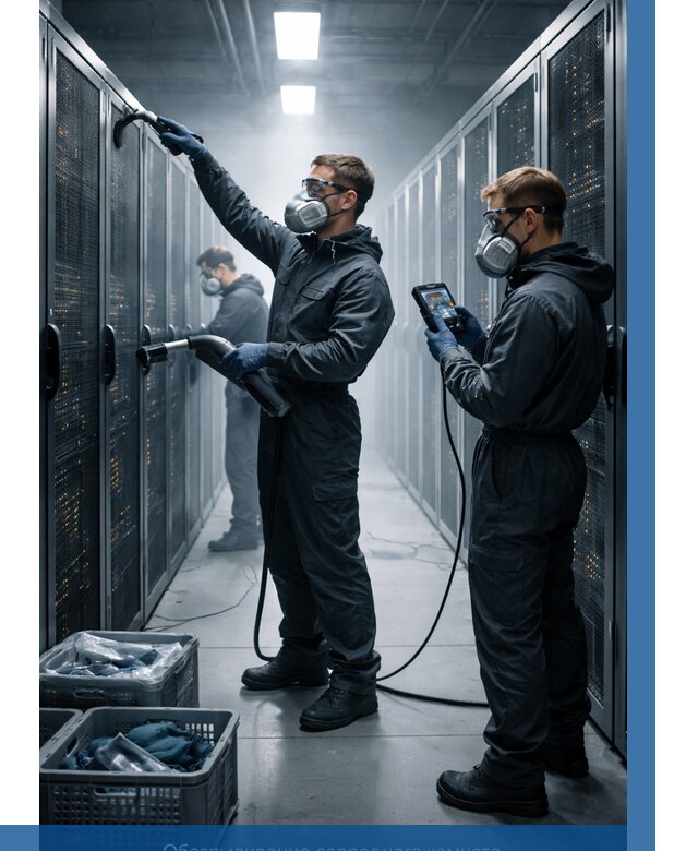 Обеспыливание серверной комнаты в Котласе от 4663 р. | ВЫСОТНИК-Ктл