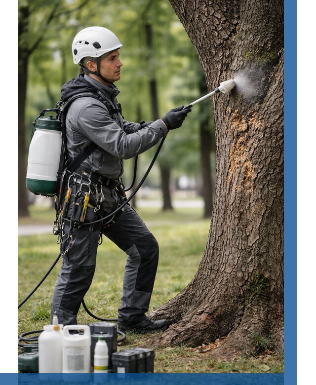 Обработка деревьев от вредителей в Котласе от 4663 р. | ВЫСОТНИК-Ктл