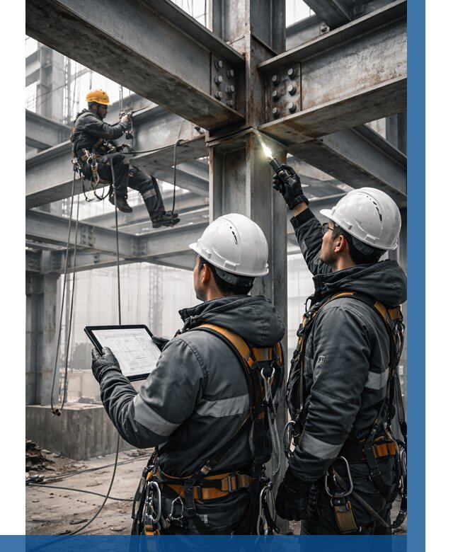 Обследование металлоконструкций в Котласе от 5700 р. | ВЫСОТНИК-Ктл