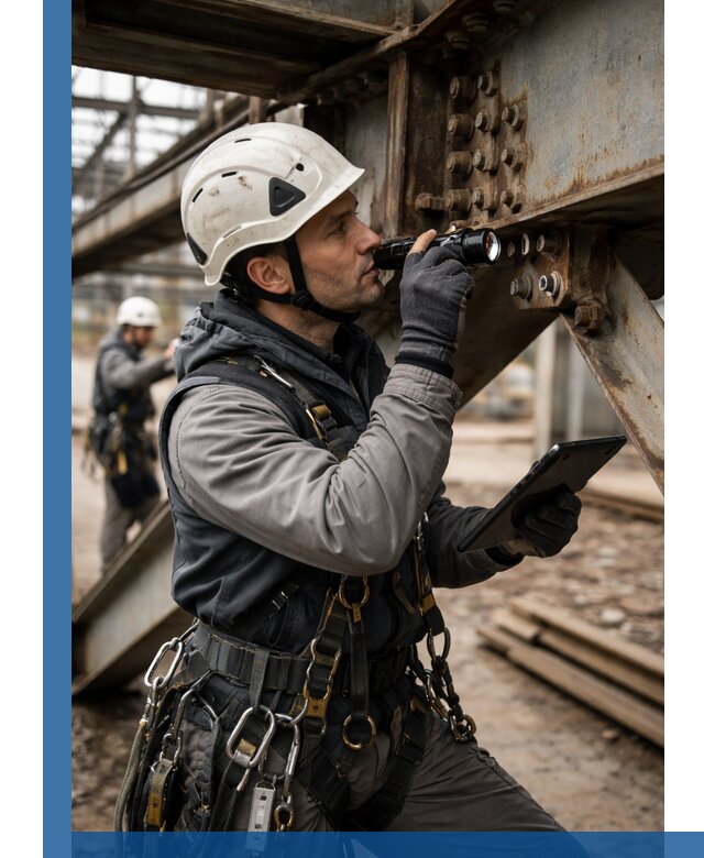 Обследование металлоконструкций и диагностика прочности в Котласе